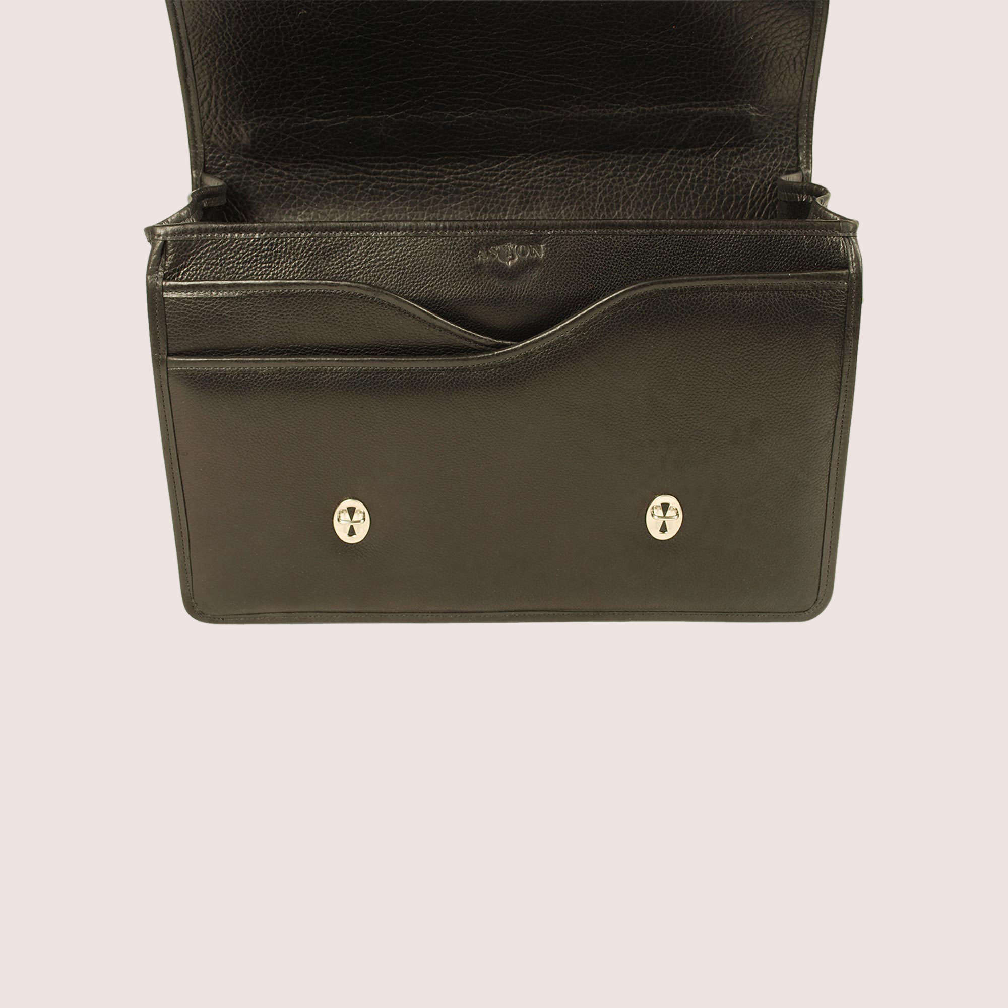 Morrison Men's Double Compartment Briefcase