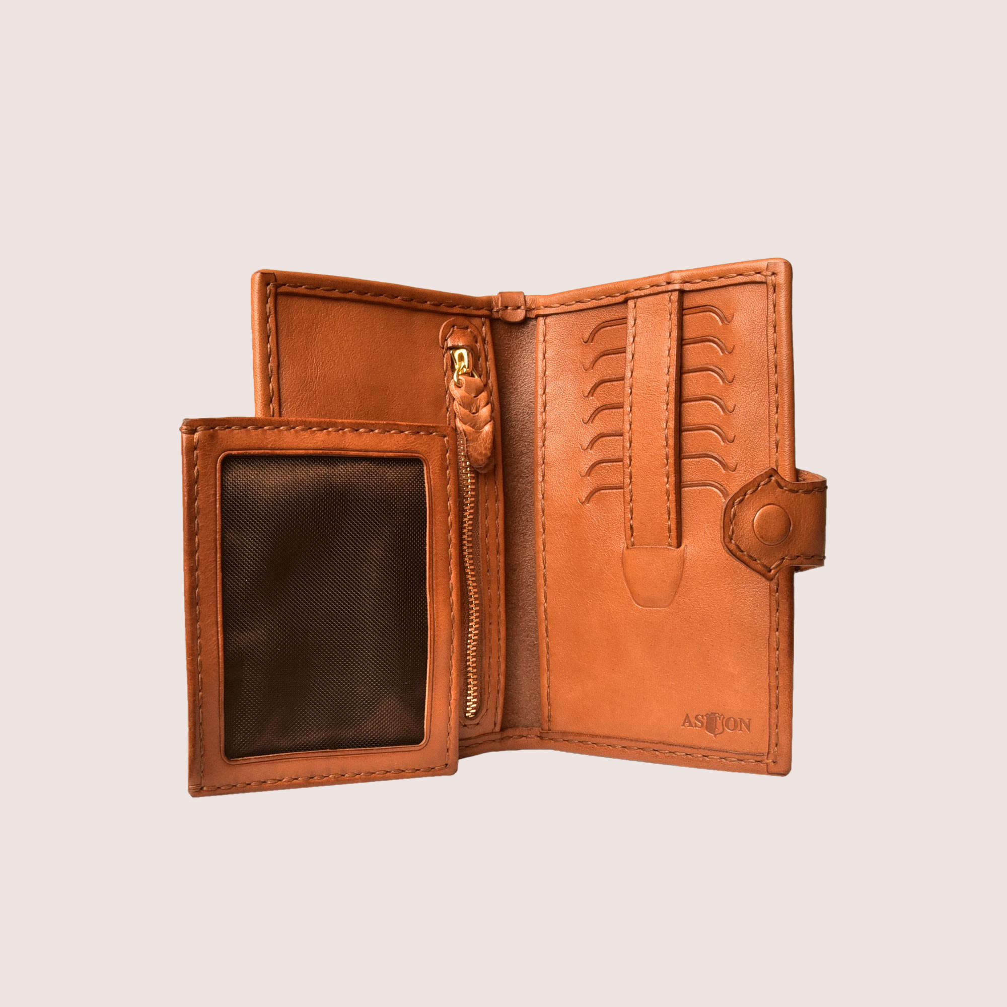 Havana Hand-Stitched Wallet