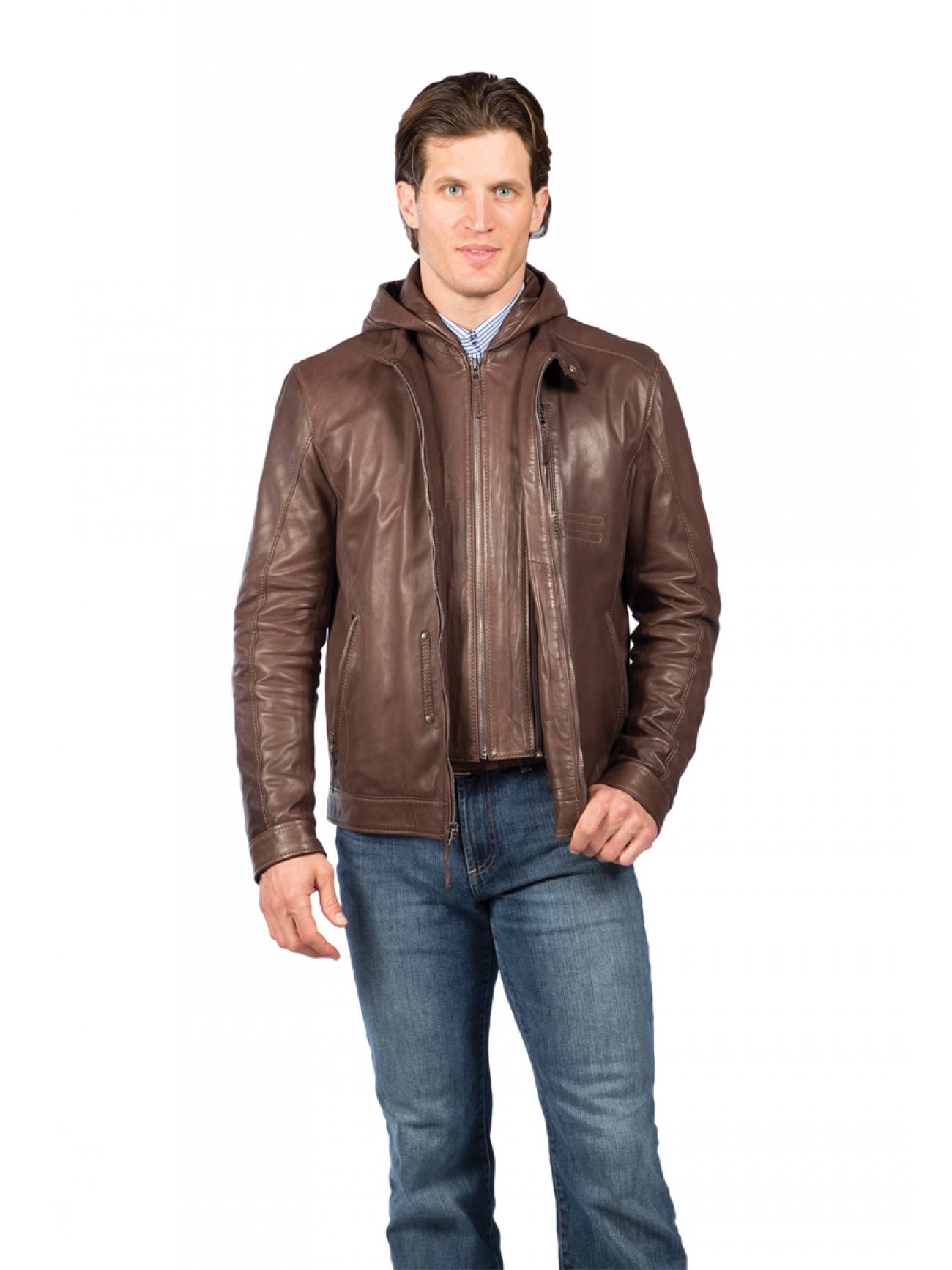 Men's Tacoma Lambskin Leather Jacket