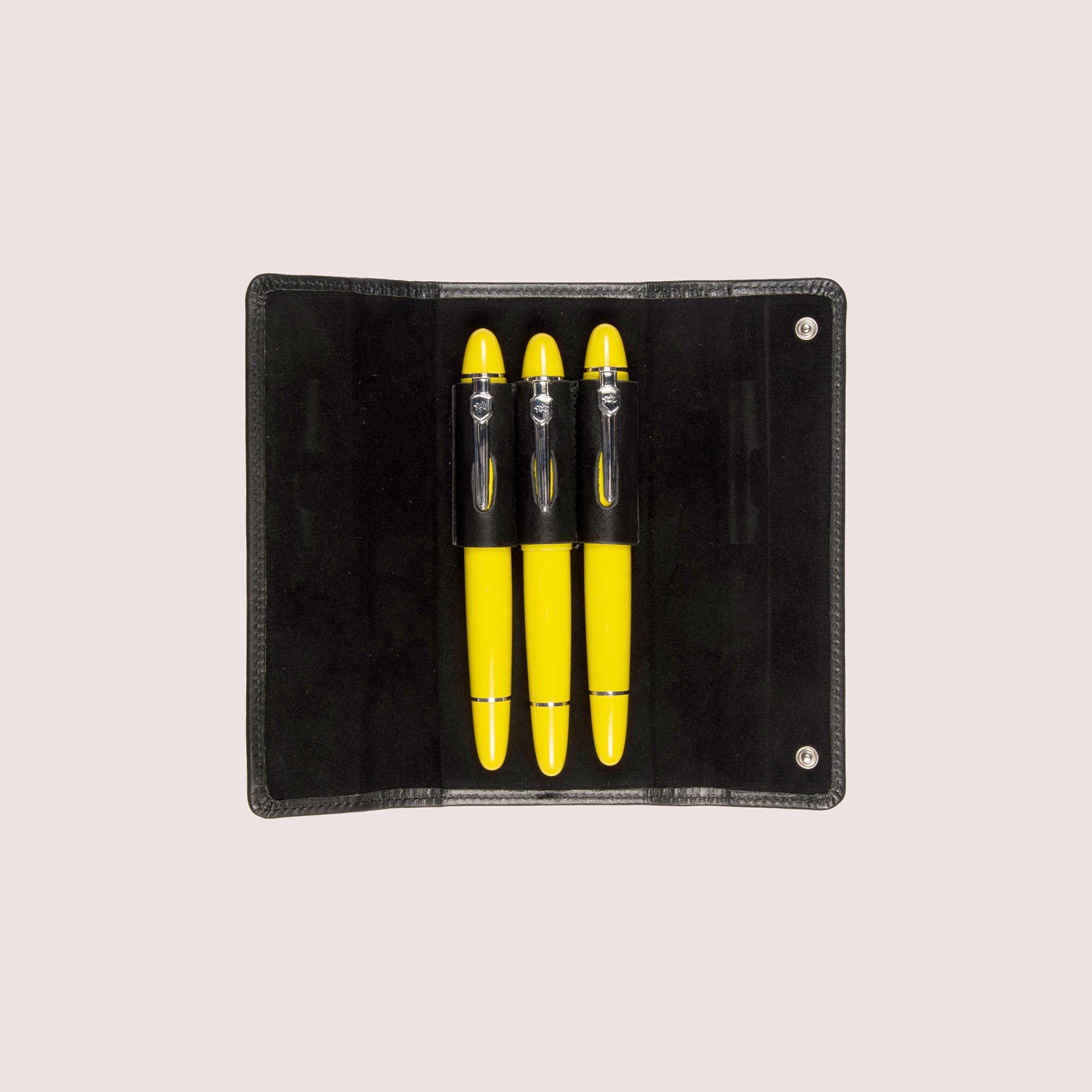 Fold Pen Case with 3 Slots