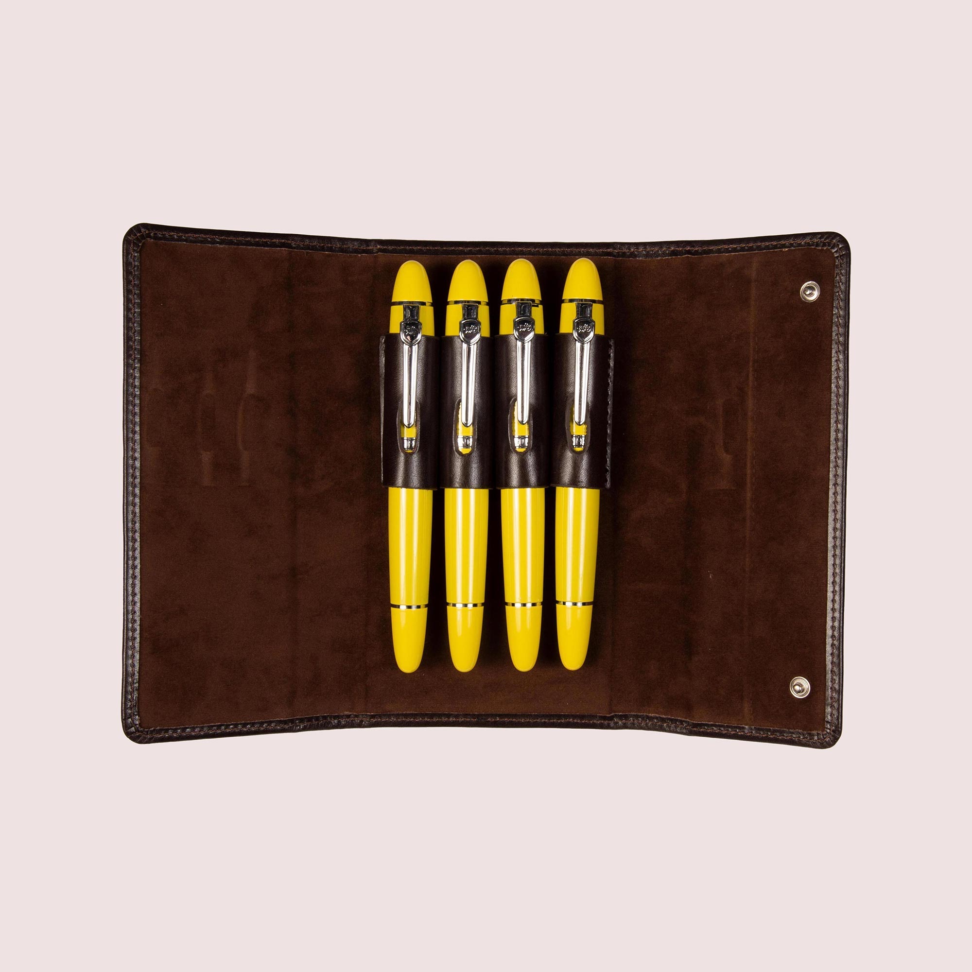 Fold Pen Case with 4 Slots
