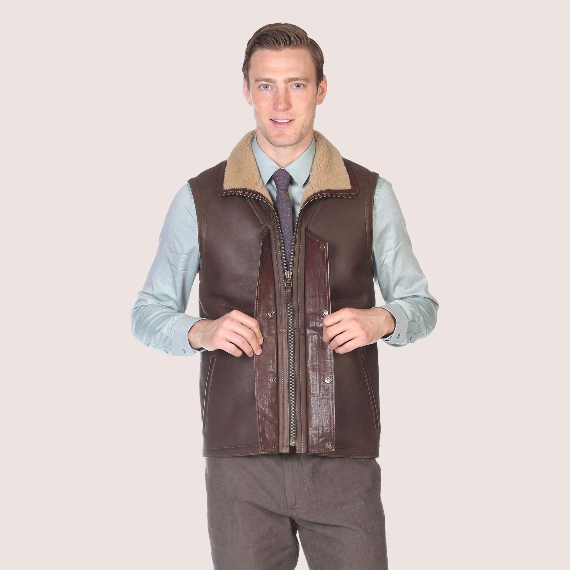 Cheshire Shearling Vest