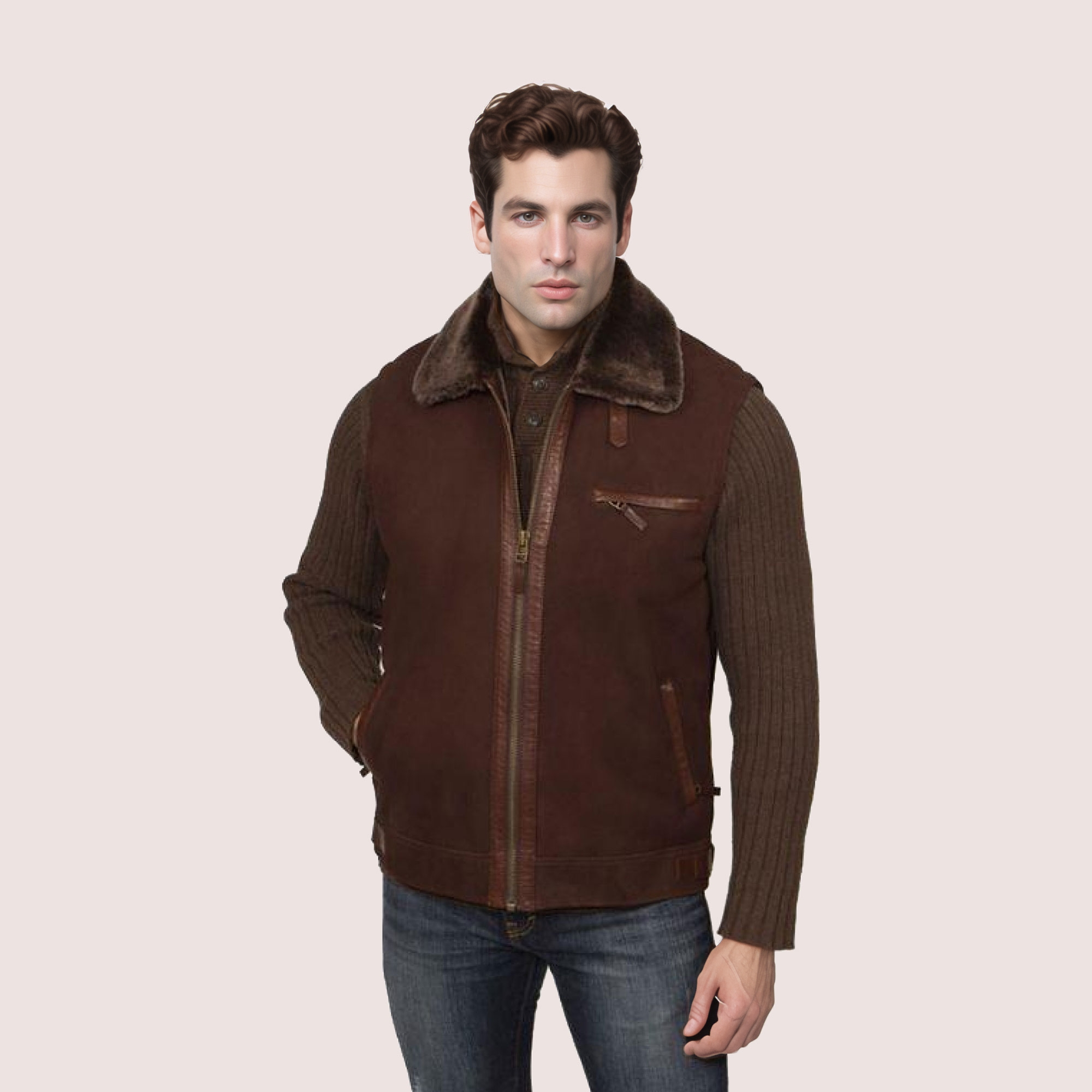 Field Shearling Vest