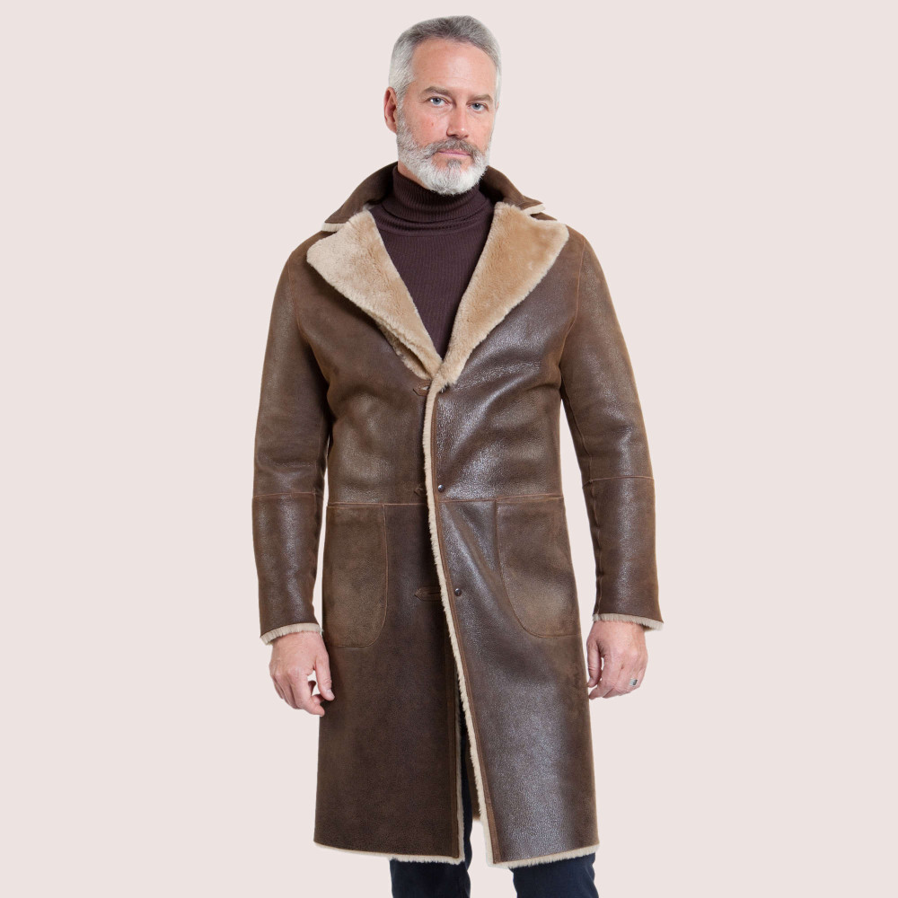YOKE REVERSIBLE TRANCH COAT【SMOKY BROWN】 YOKE REVERSIBLE TRANCH COAT【SMOKY BROWN】