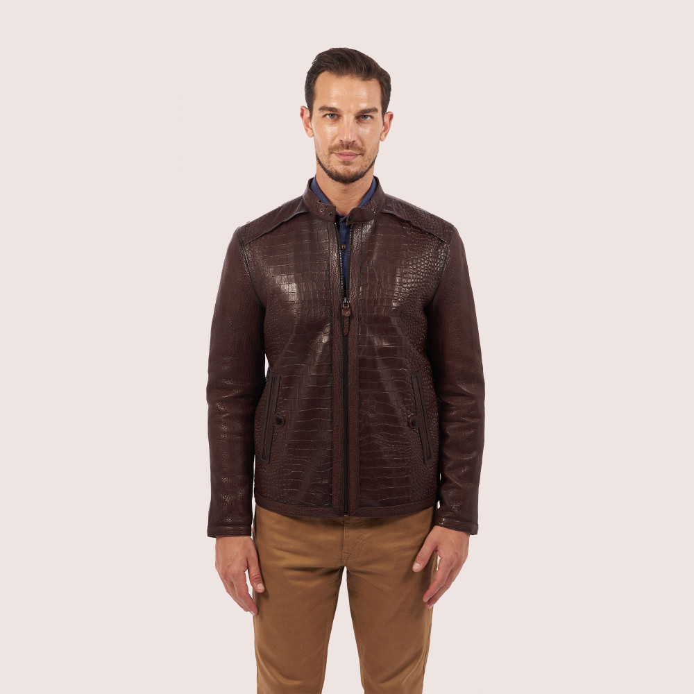 Gideon lambskin jacket