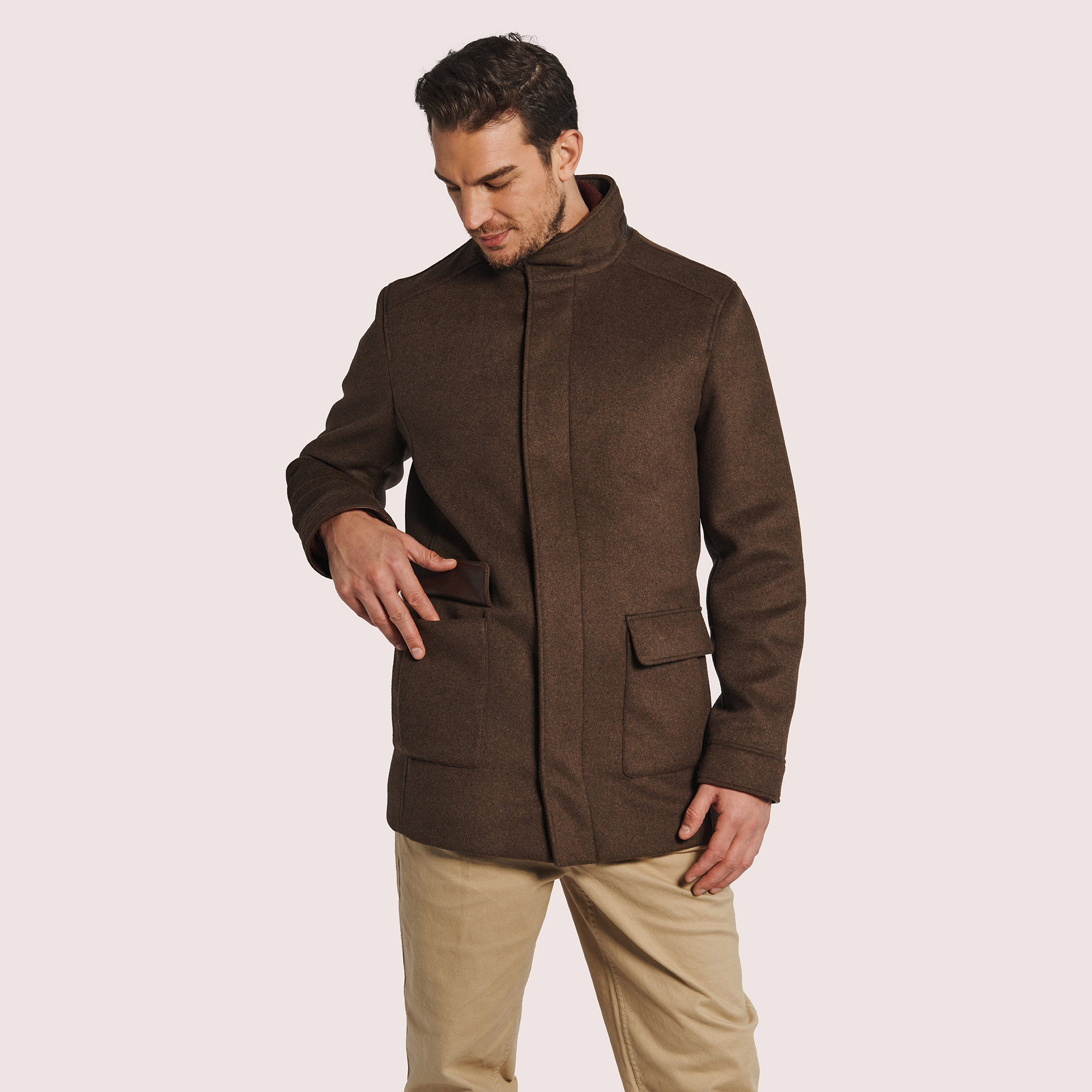 Cresson Cashmere/Wool Coat