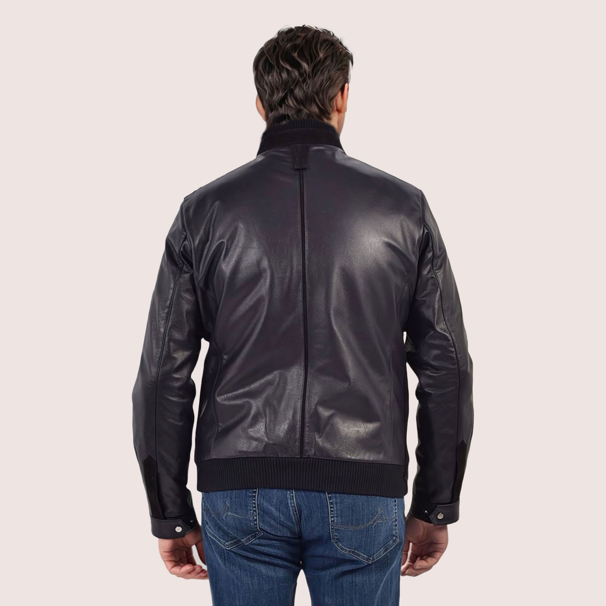Kellen goat suede jacket