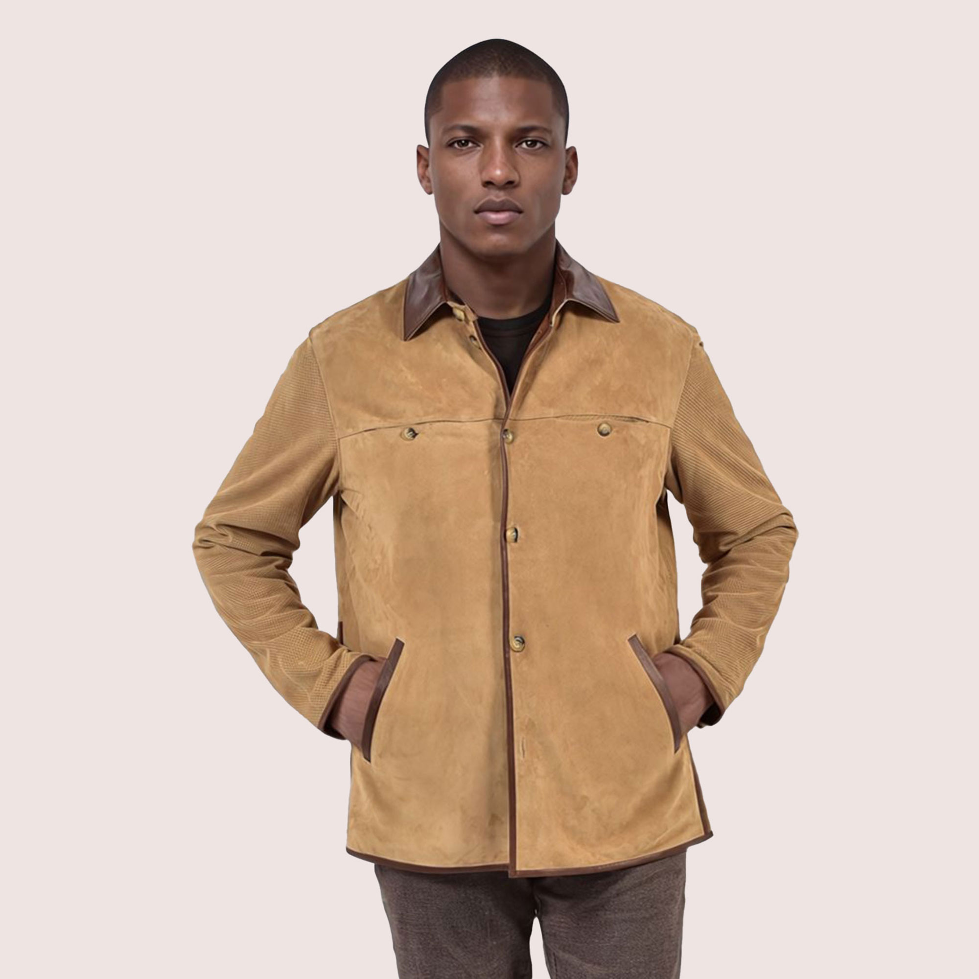 Greystone goat suede jacket
