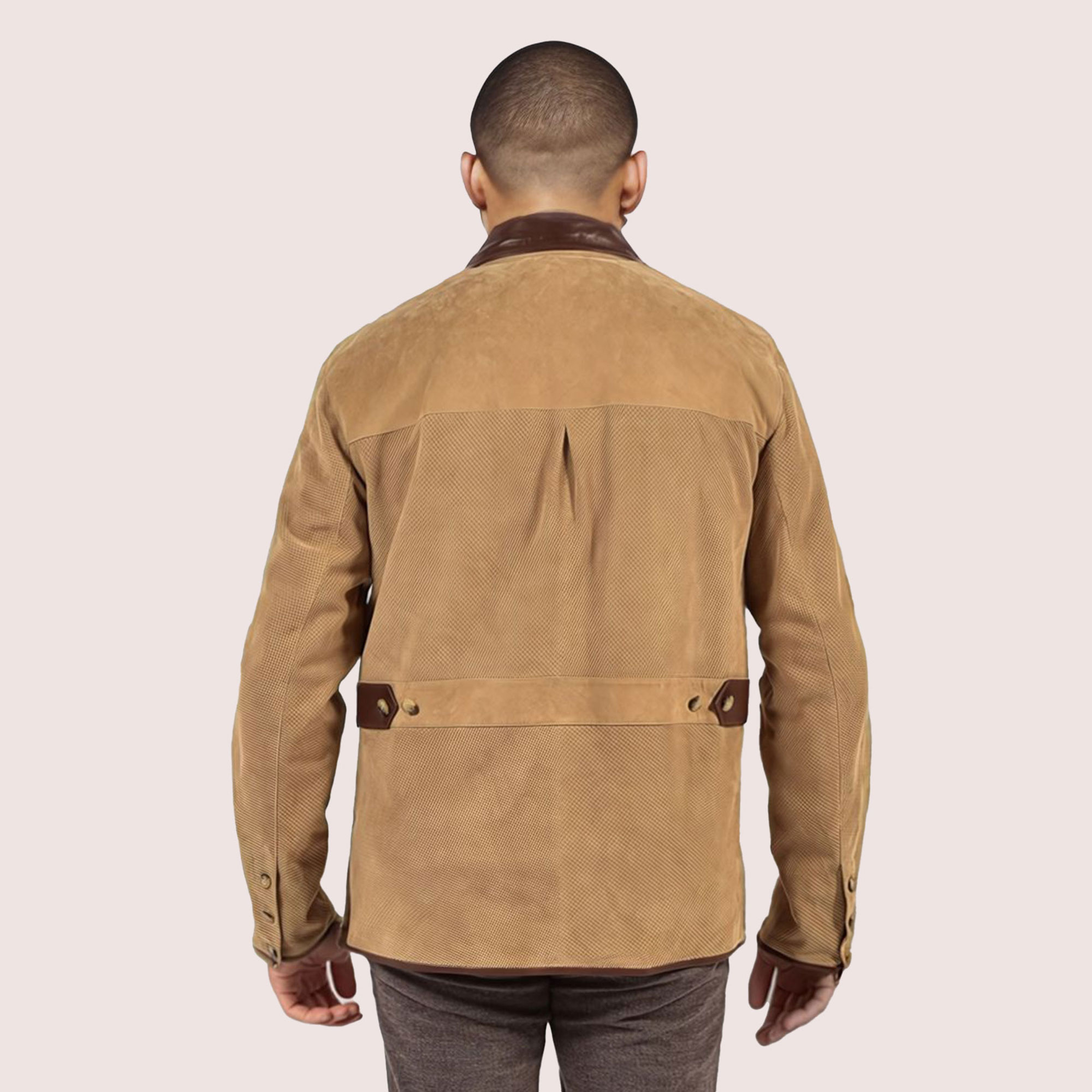 Greystone goat suede jacket