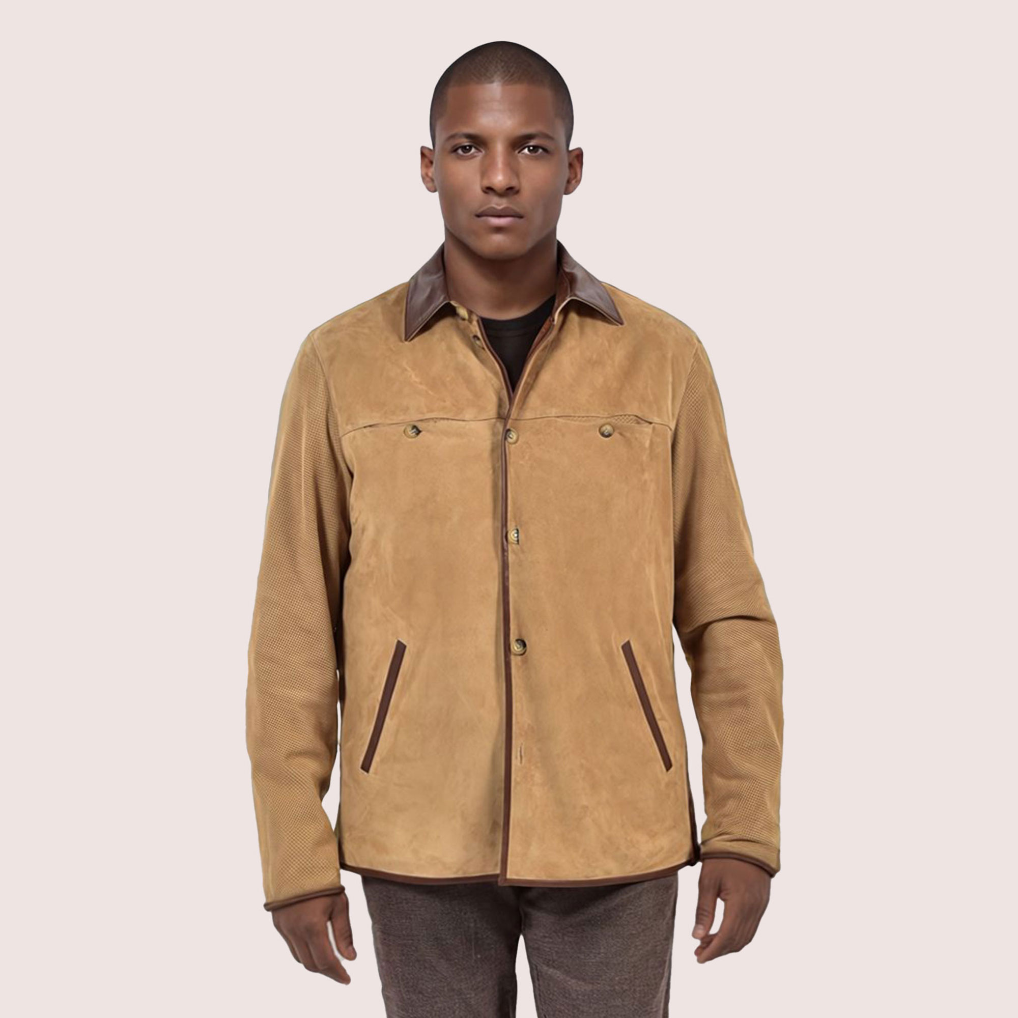 Greystone goat suede jacket