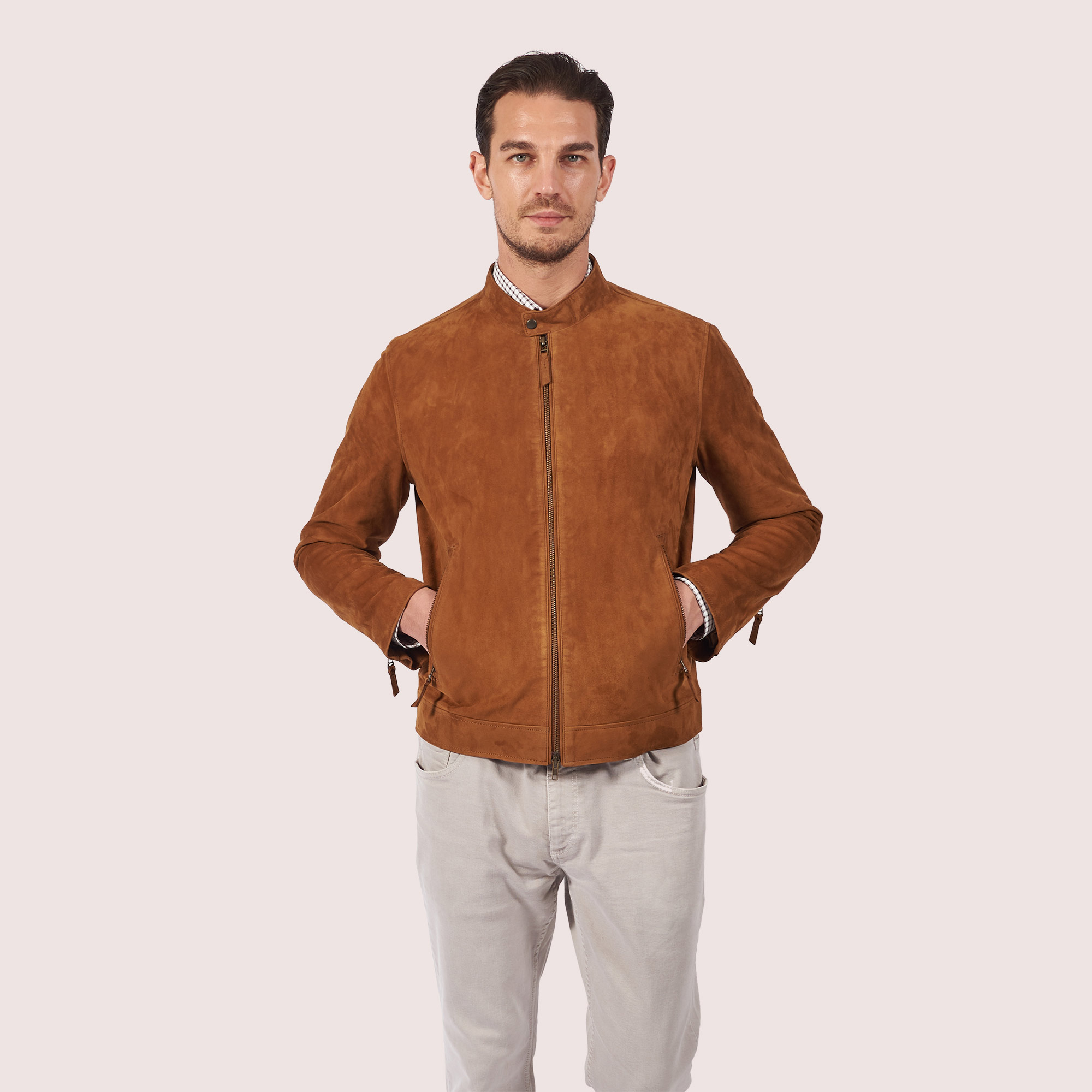 Bradford Goat Suede Jacket