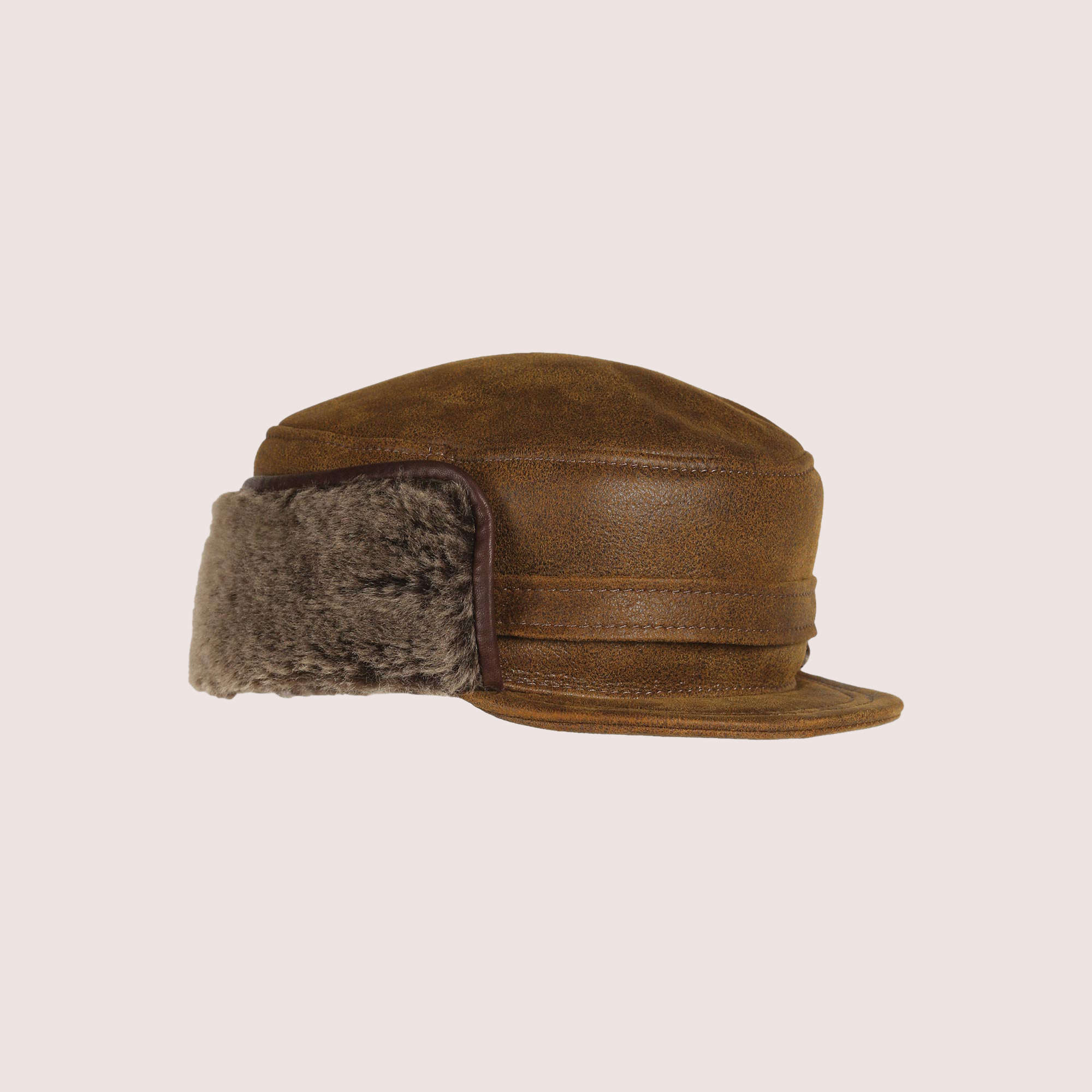 Men's Winnipeg Sheepskin Hat w/ LB Trim