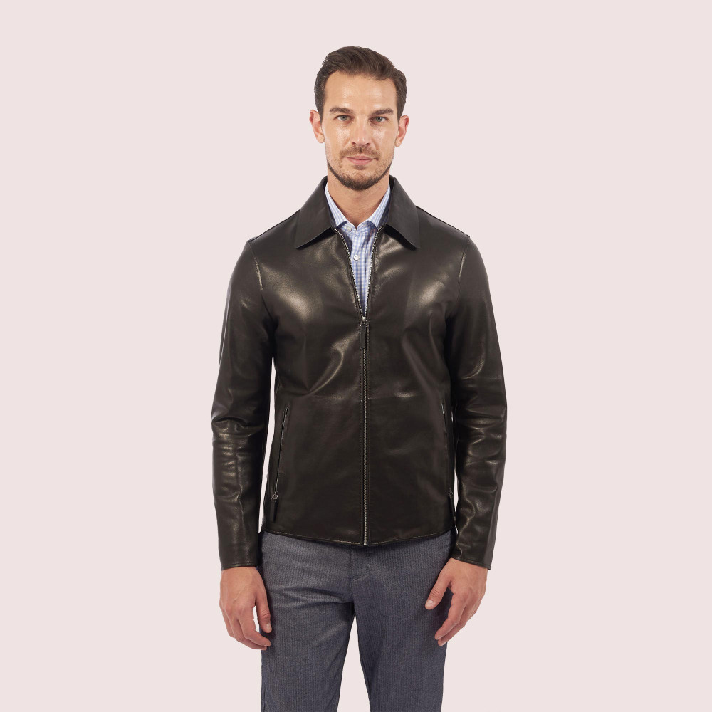 Leopold lambskin jacket