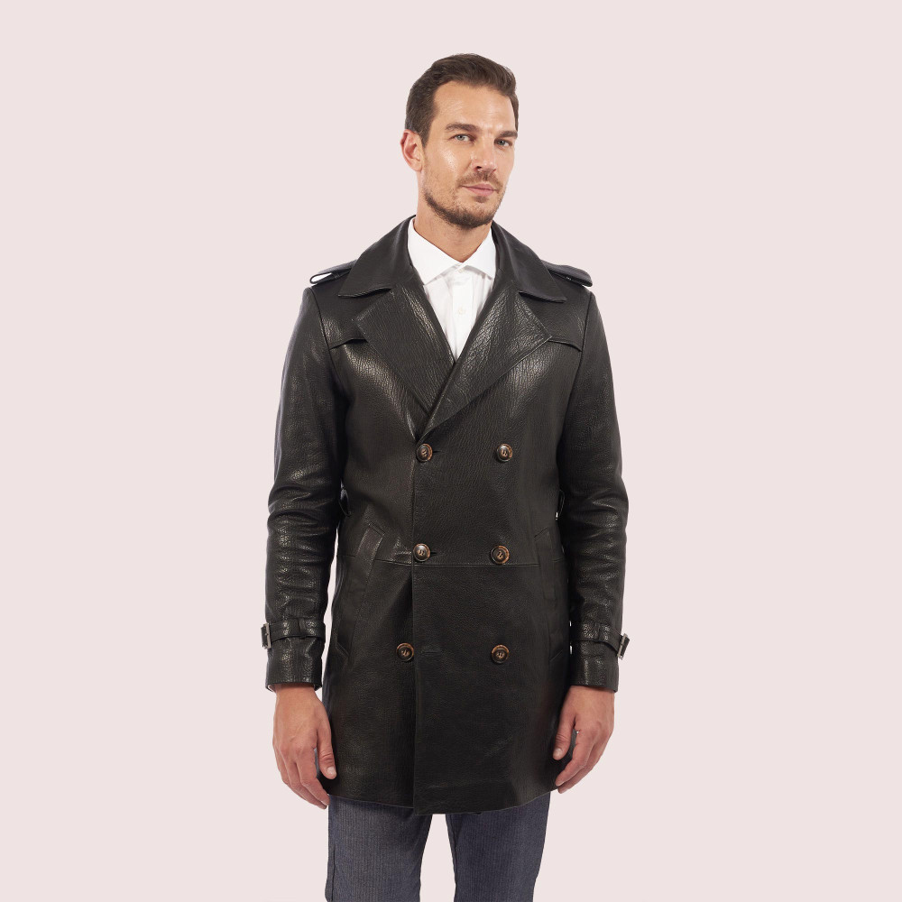 Maddox lambskin coat