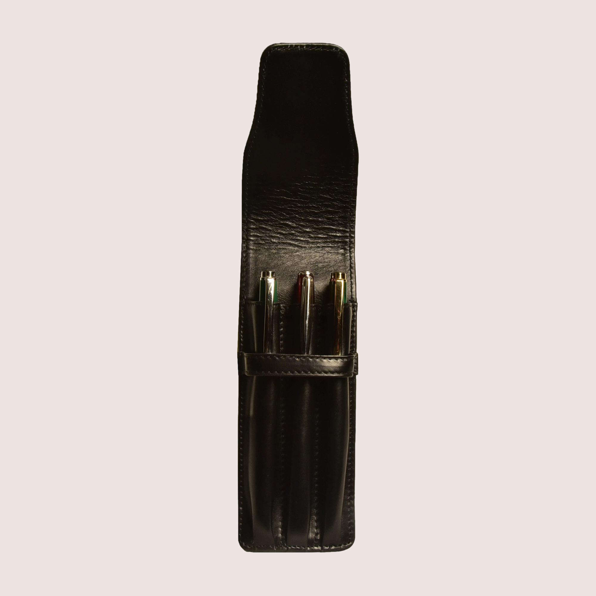 Three Pen Leather Case