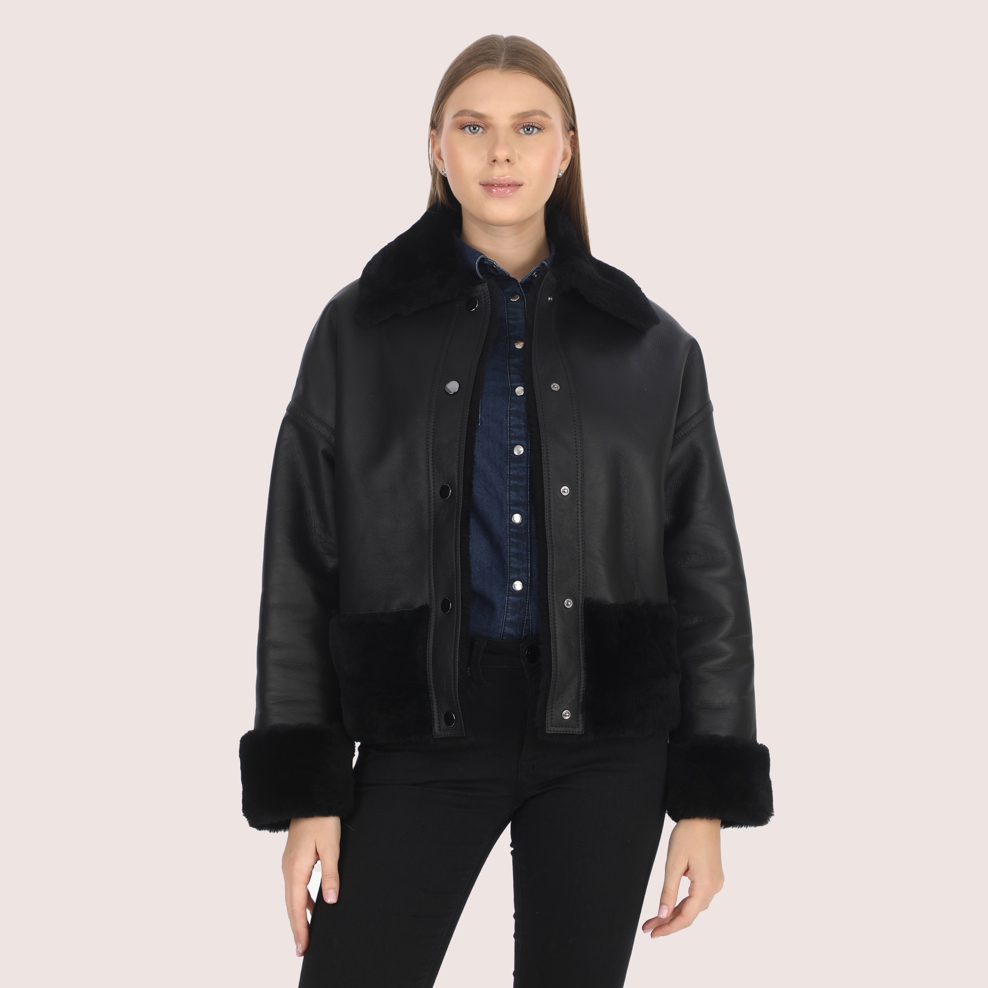 Adriana Shearling Jacket