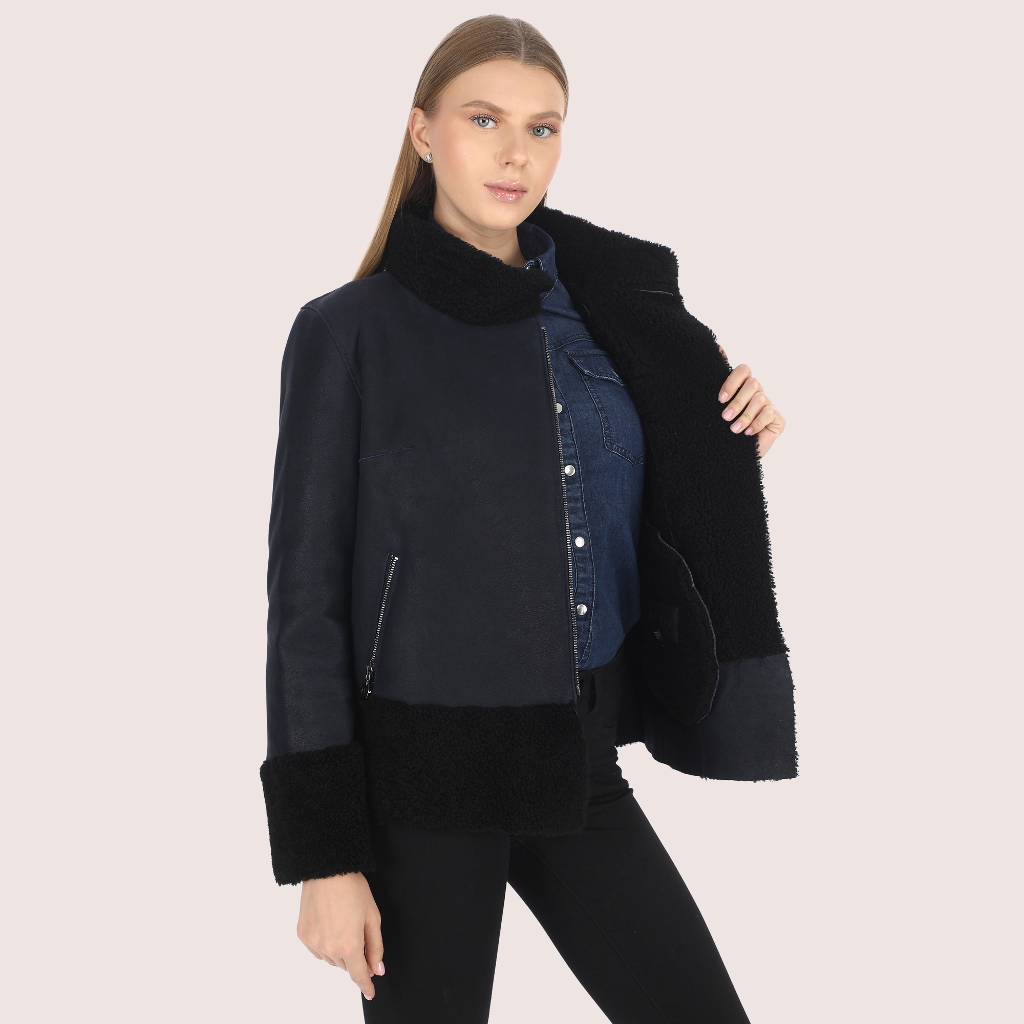 Amy Shearling Jacket