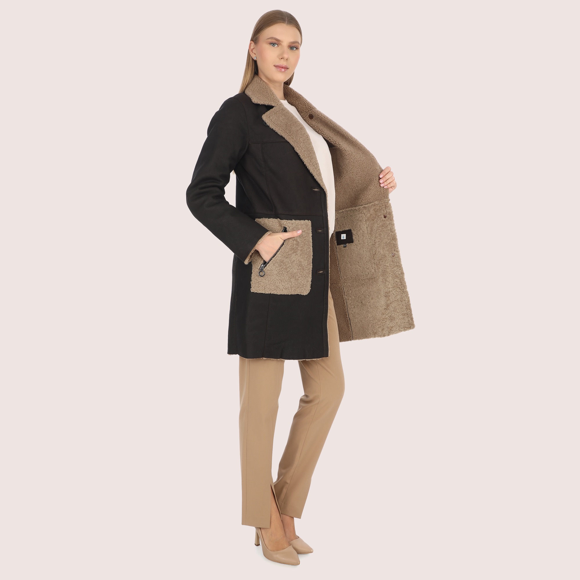 Astrid Shearling Coat