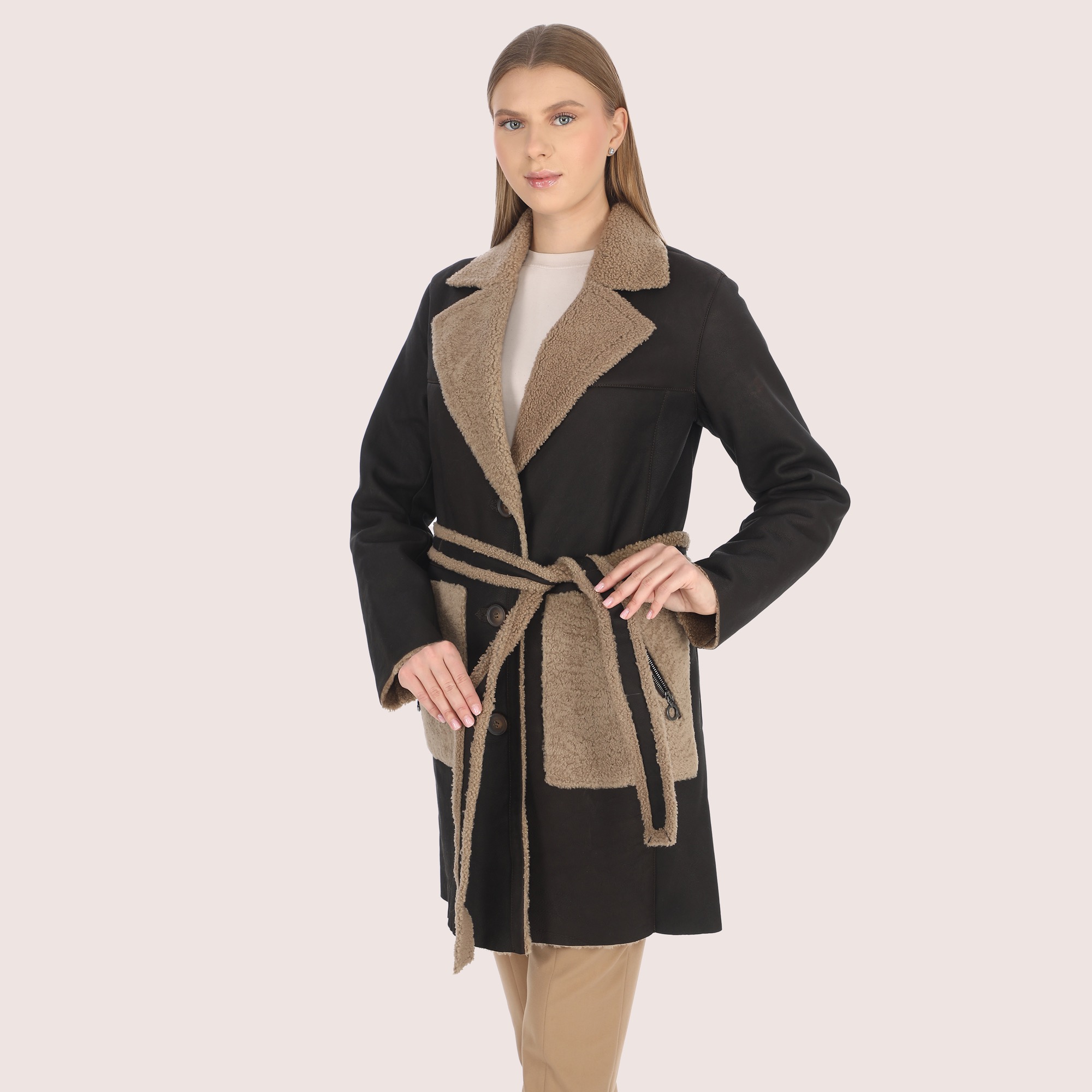 Astrid Shearling Coat