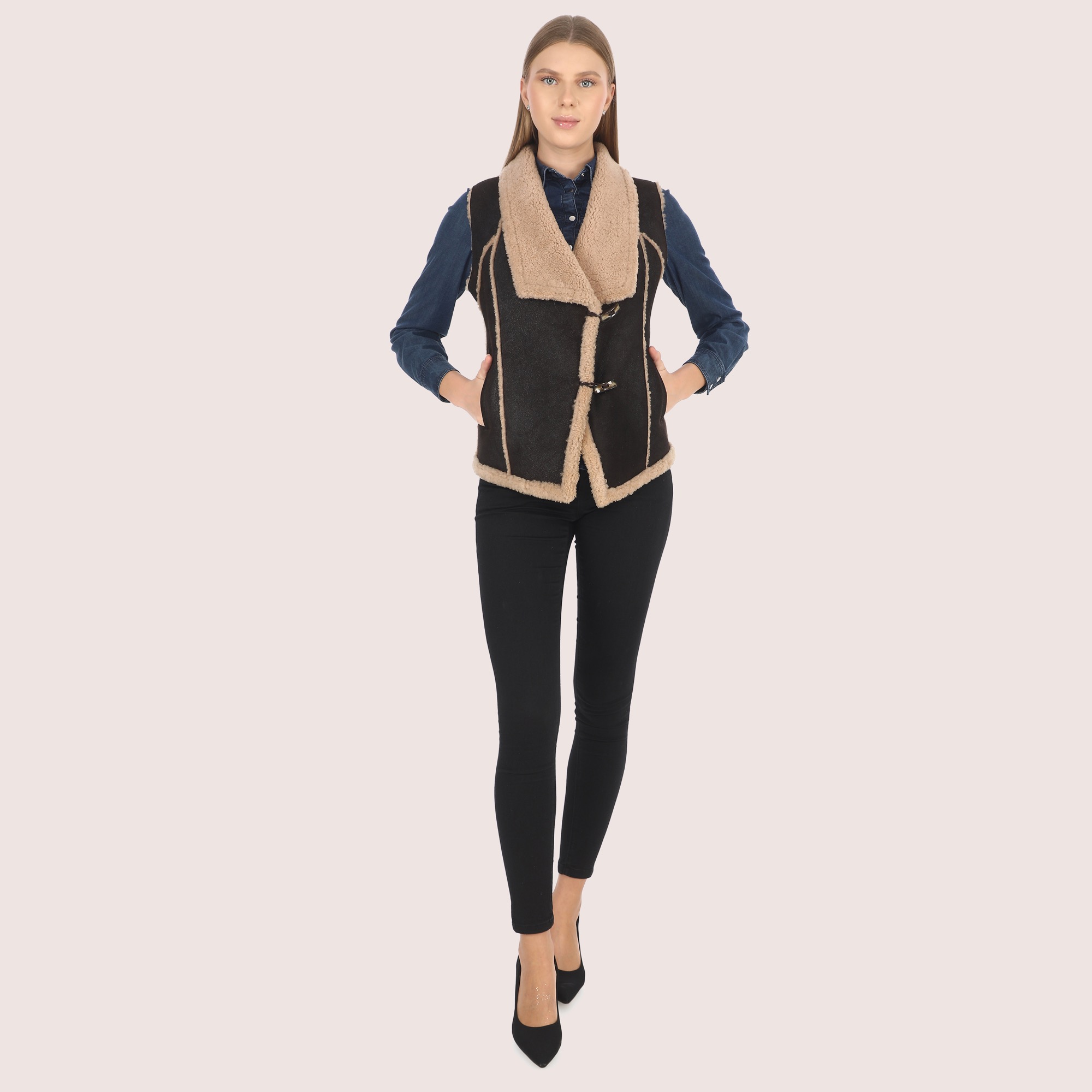 Autumn  Shearling Vest