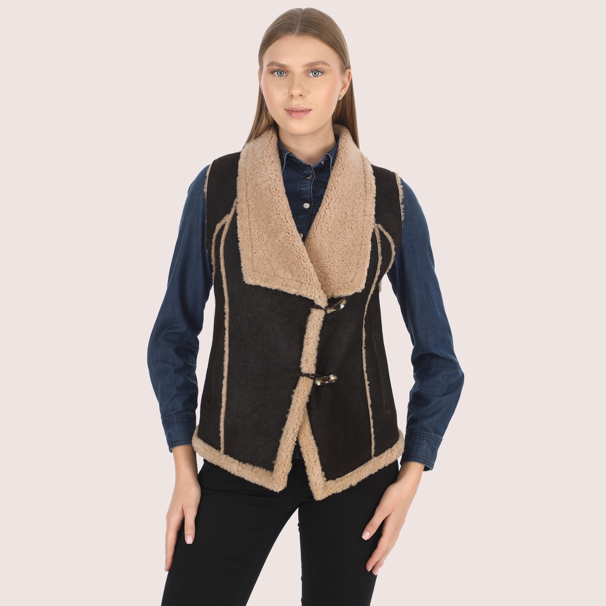 Autumn  Shearling Vest