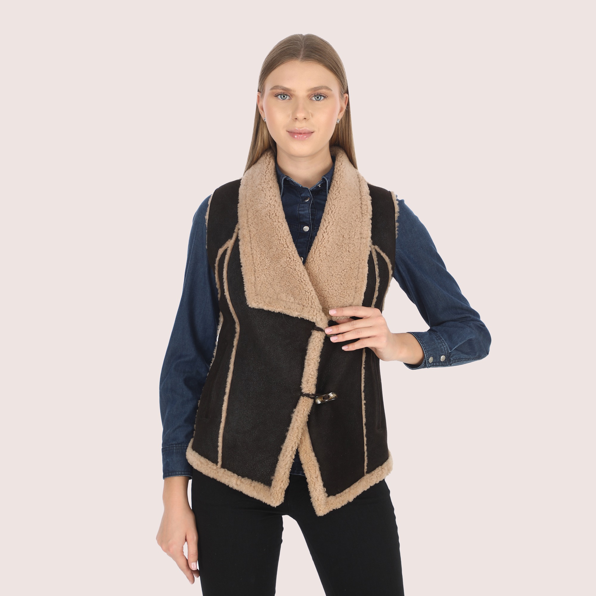 Autumn  Shearling Vest