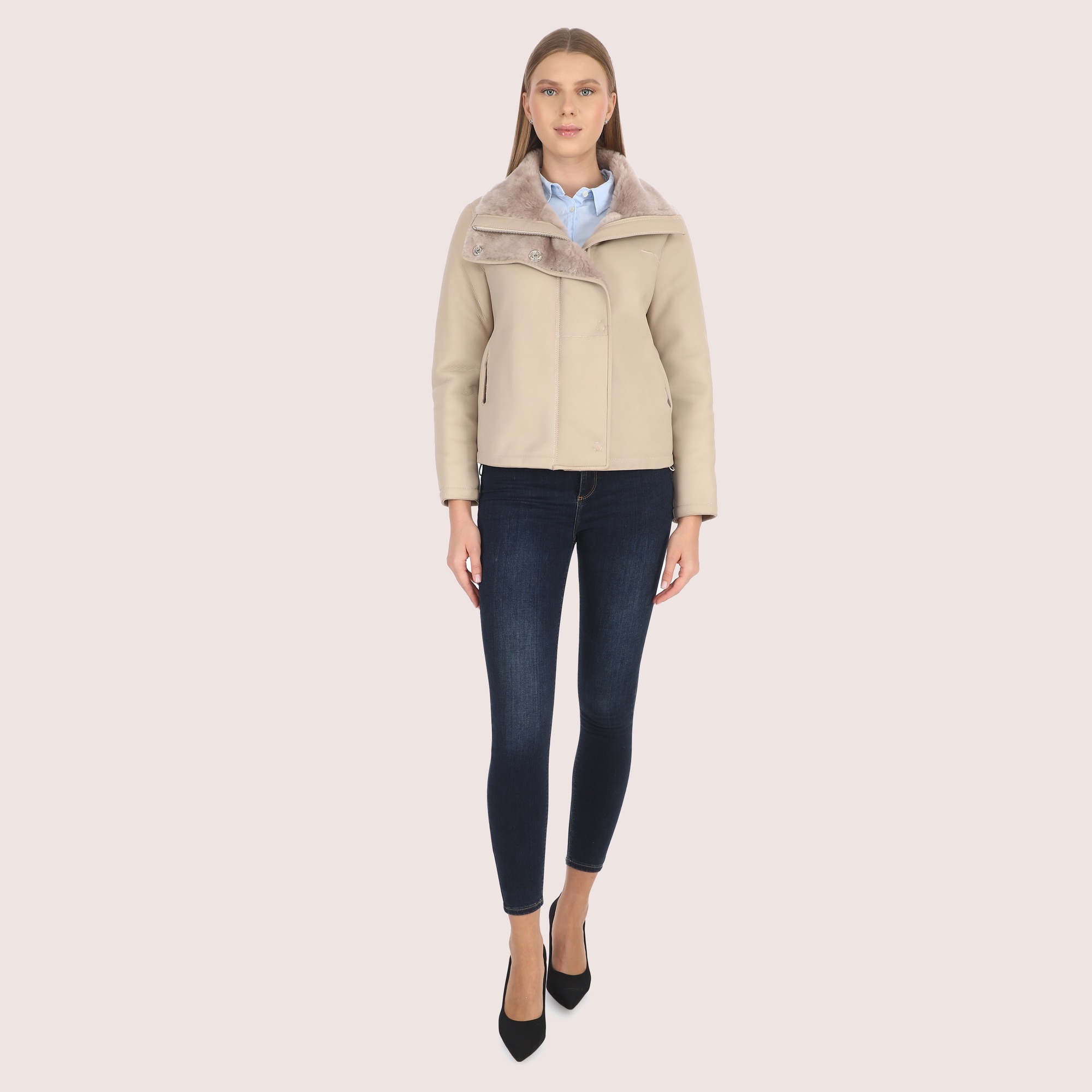 Bianca Shearling Jacket