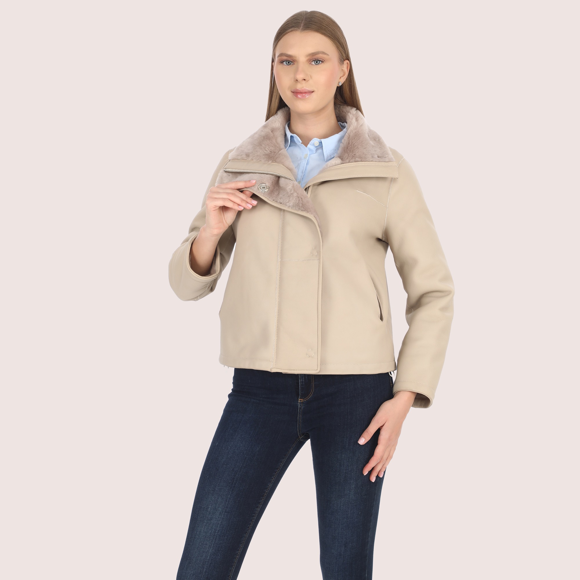 Bianca Shearling Jacket