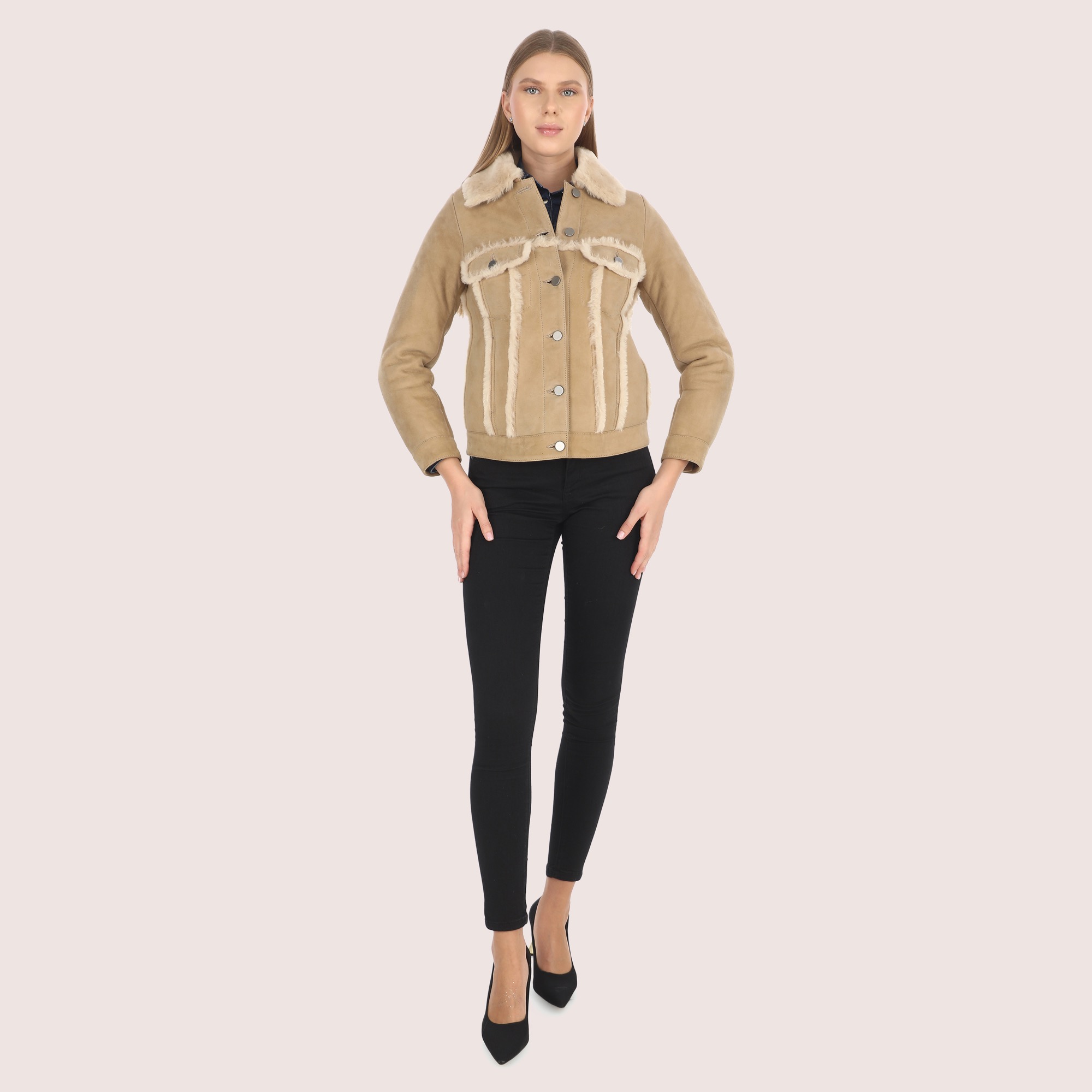 Cassidy Shearling Jacket