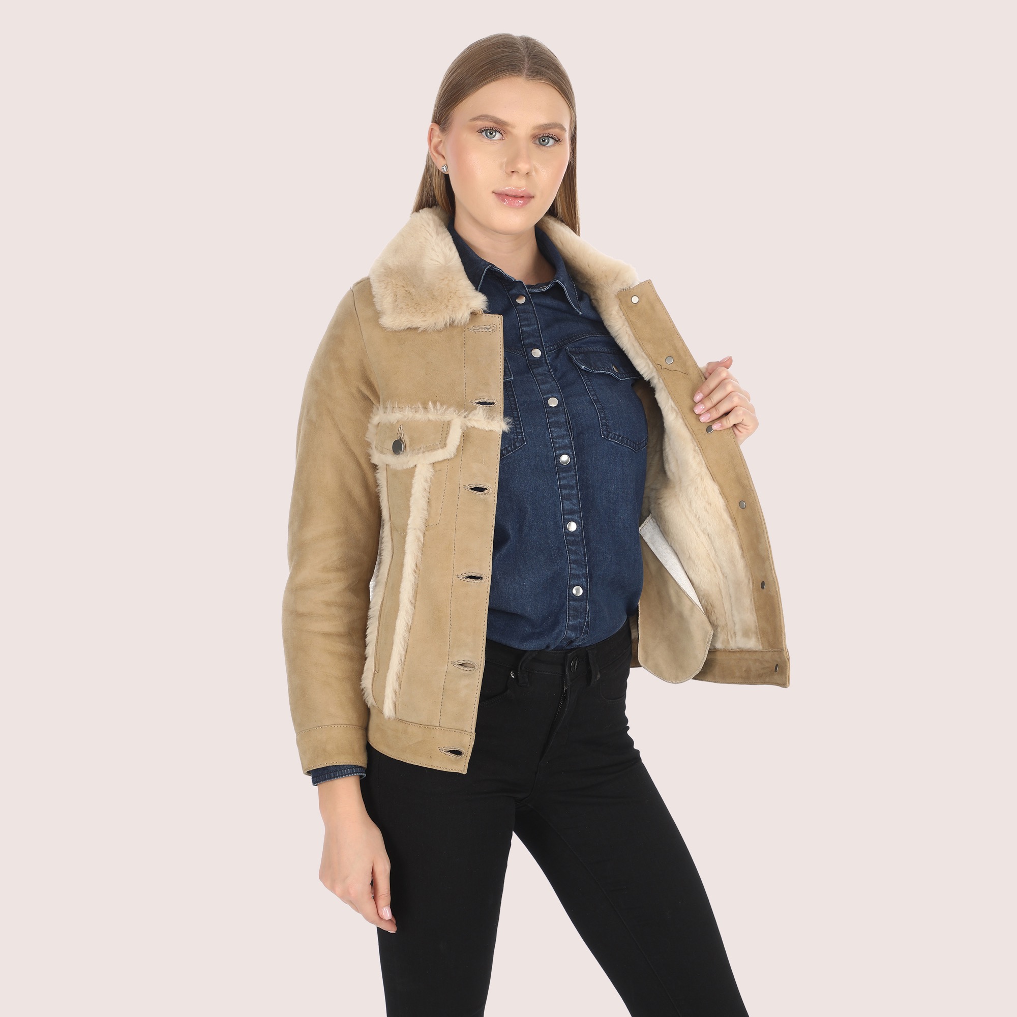 Cassidy Shearling Jacket