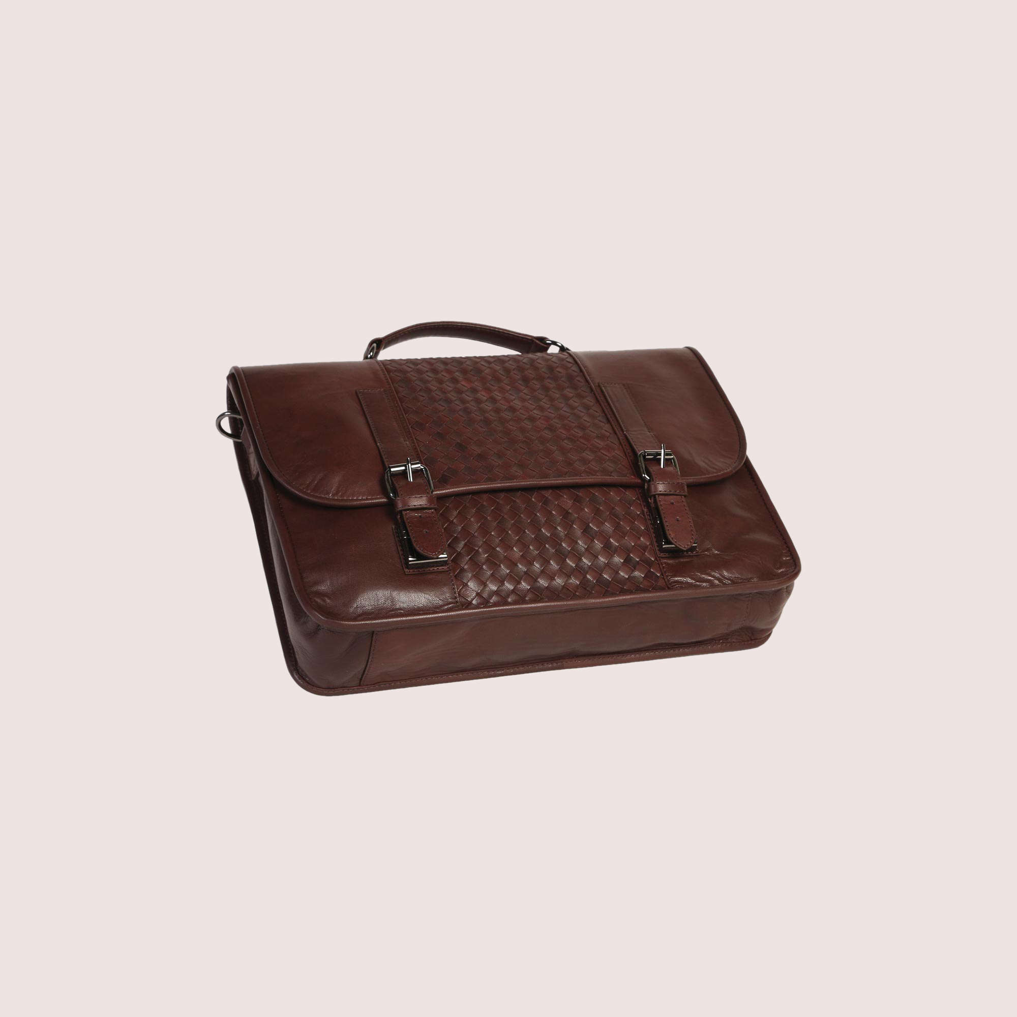 Bently Hand Woven Briefcase