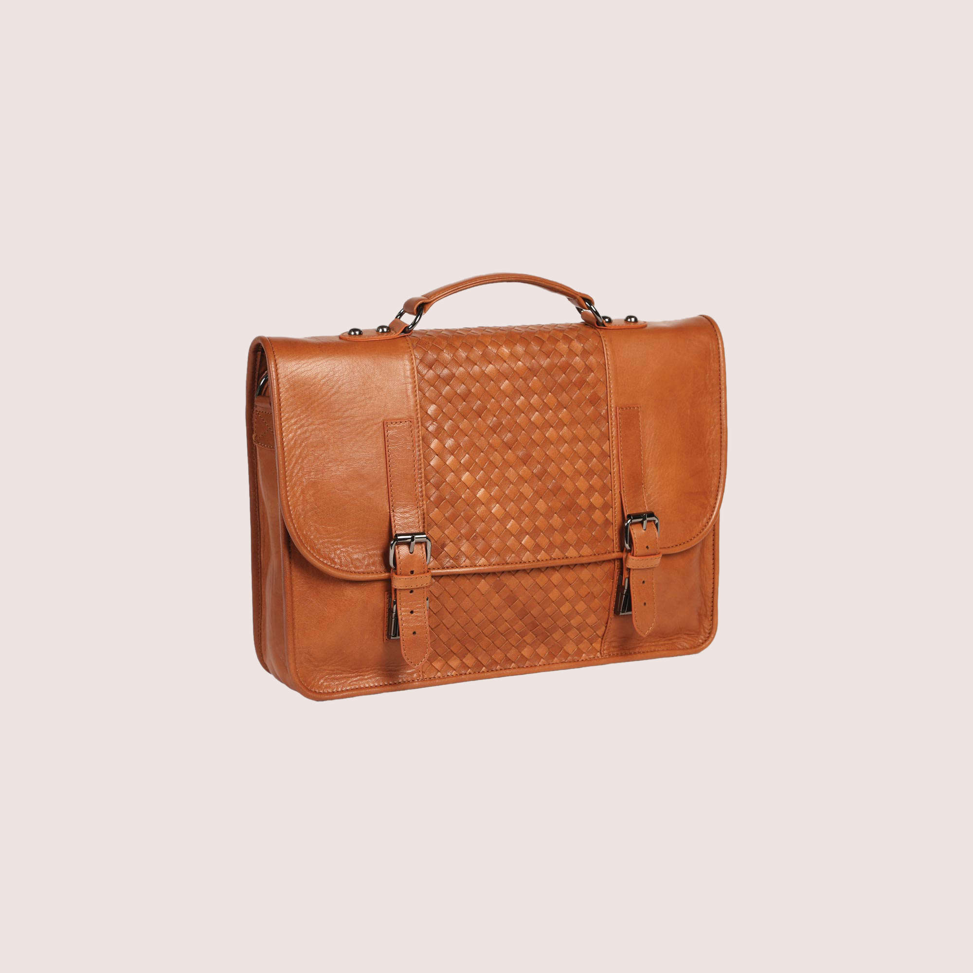 Bently Hand Woven Briefcase