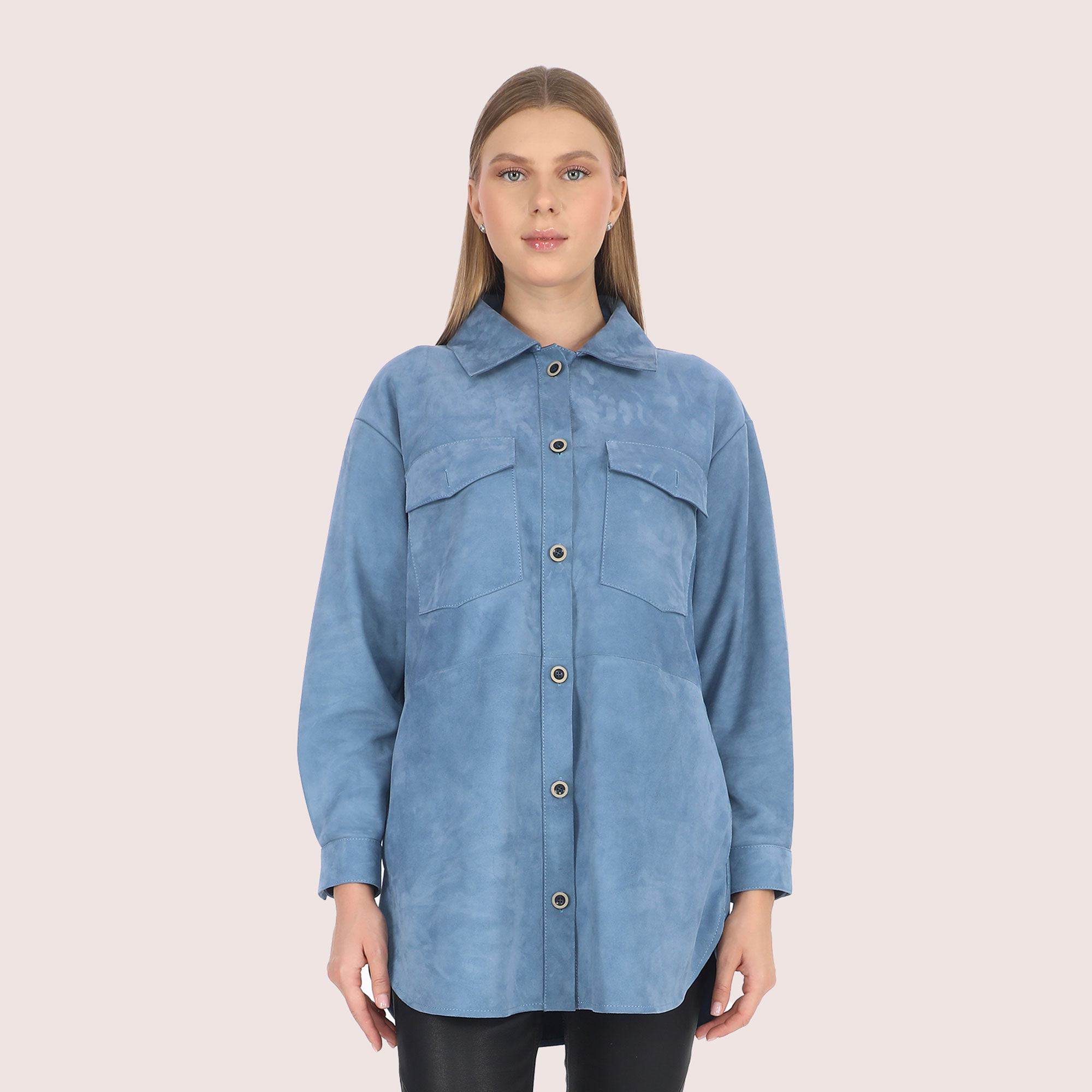 Clementine Goat Suede Jacket