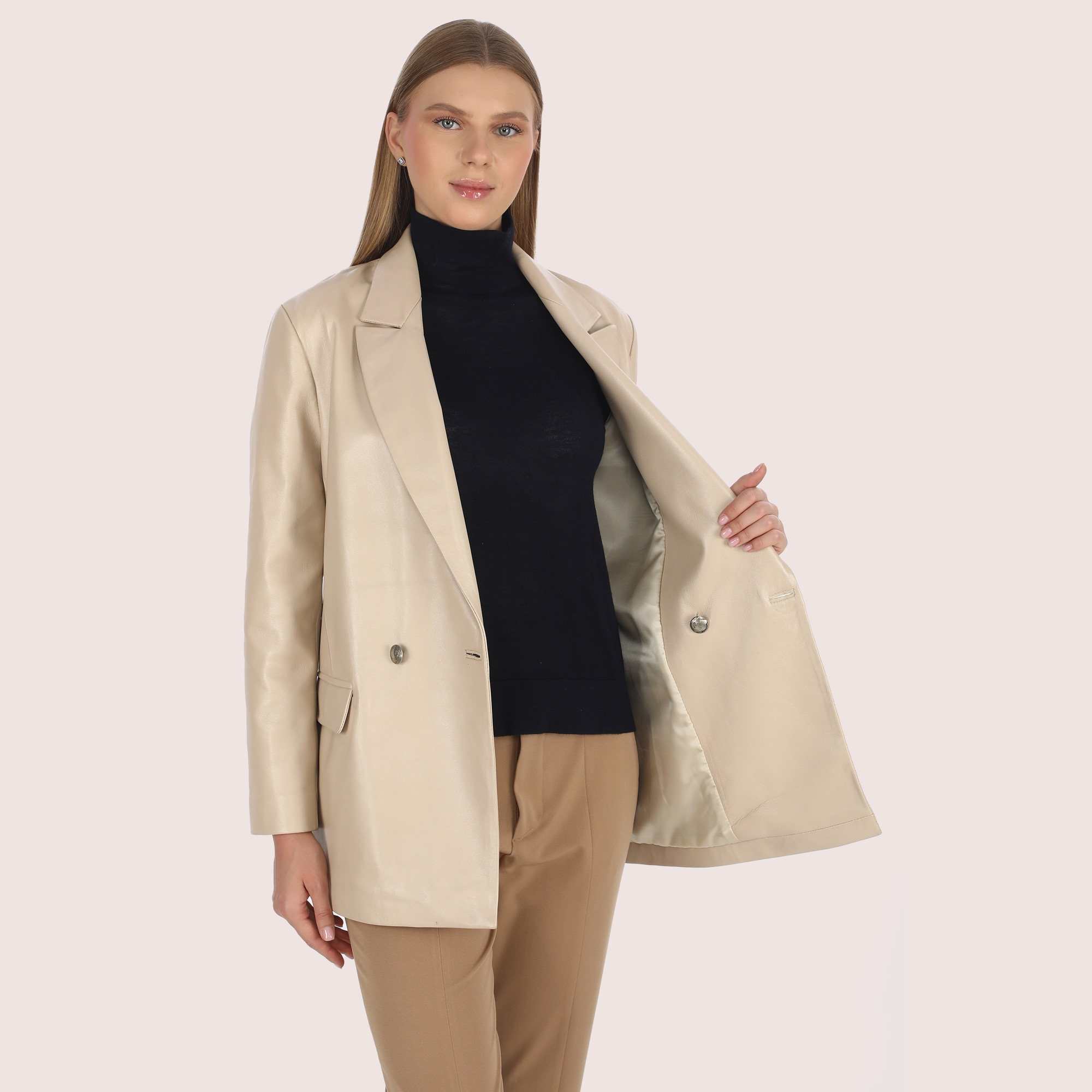 Felicity Lambskin Jacket
