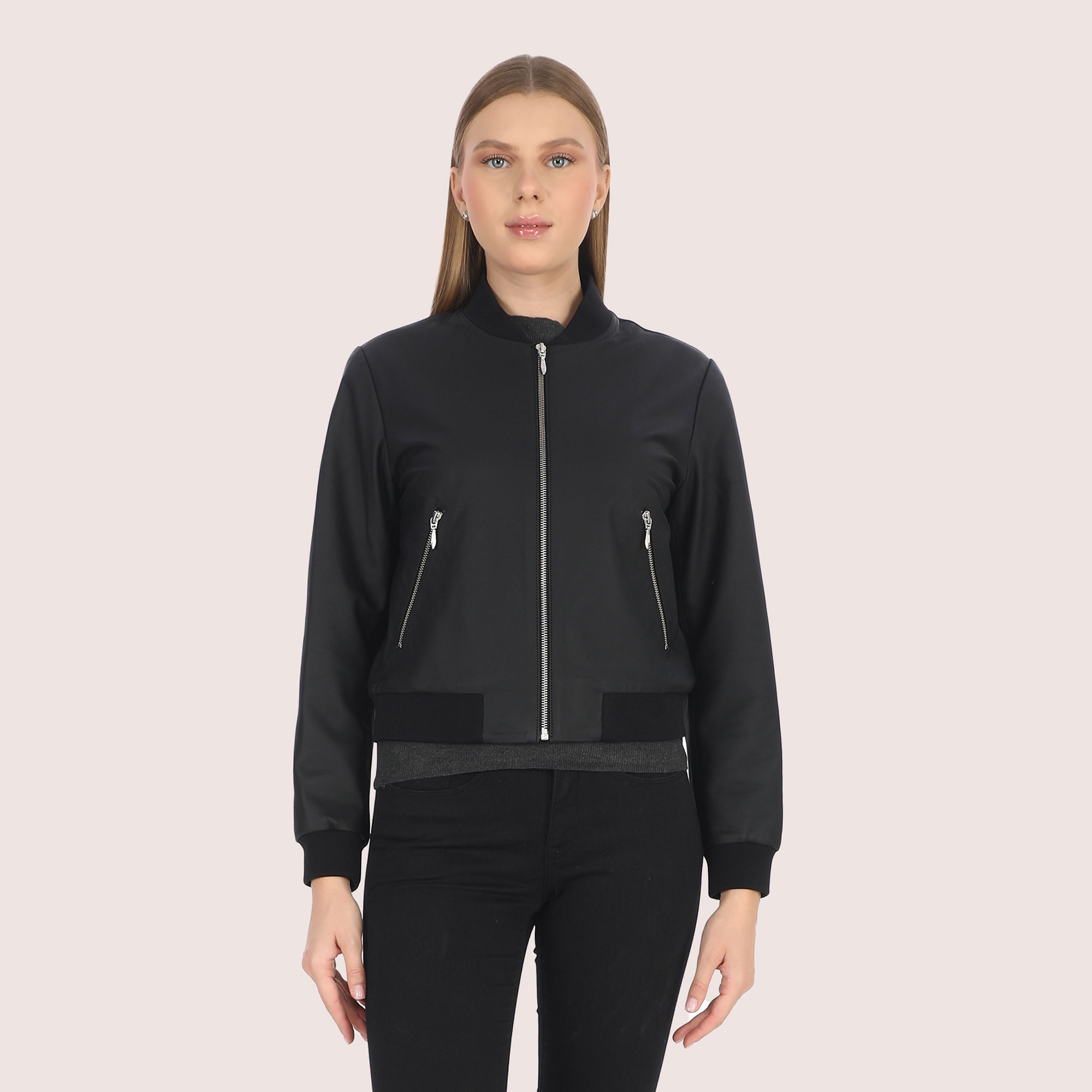 Gabriella Lambskin Jacket