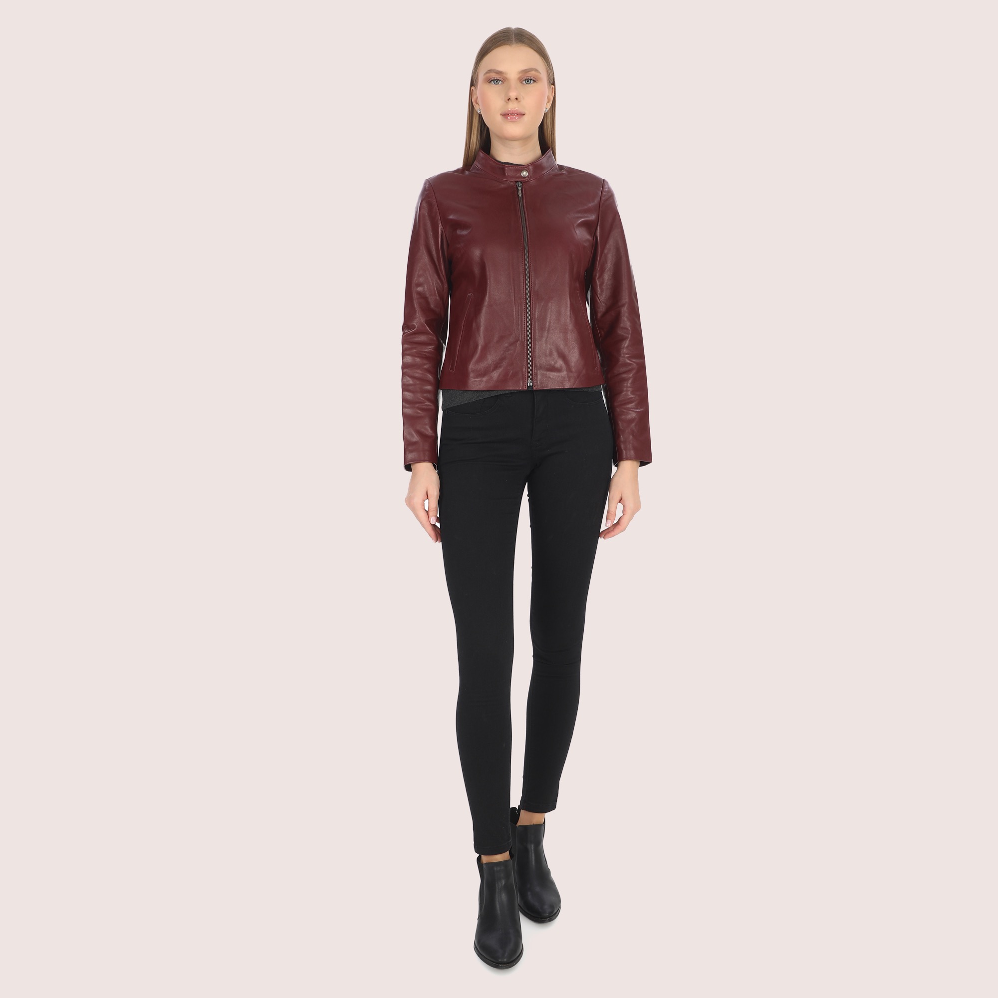Gloria Lambskin Jacket
