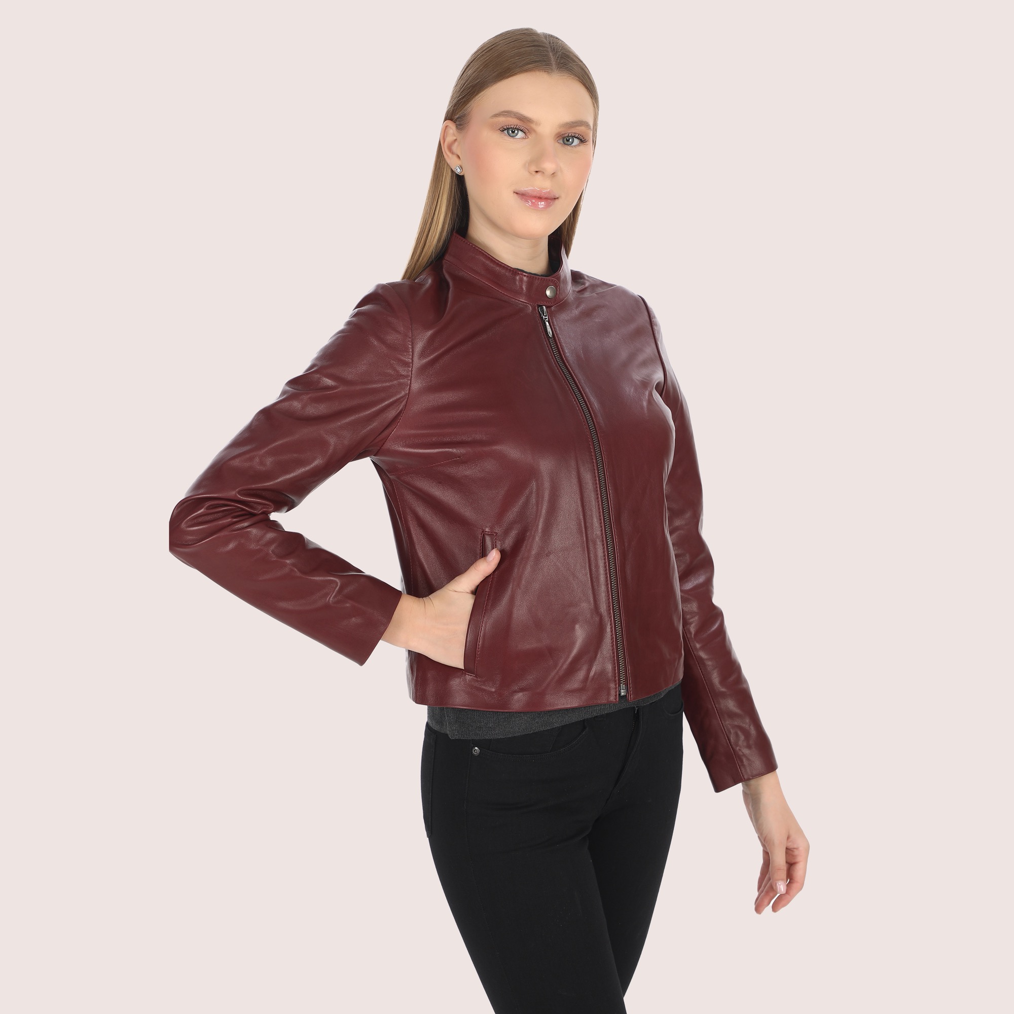 Gloria Lambskin Jacket